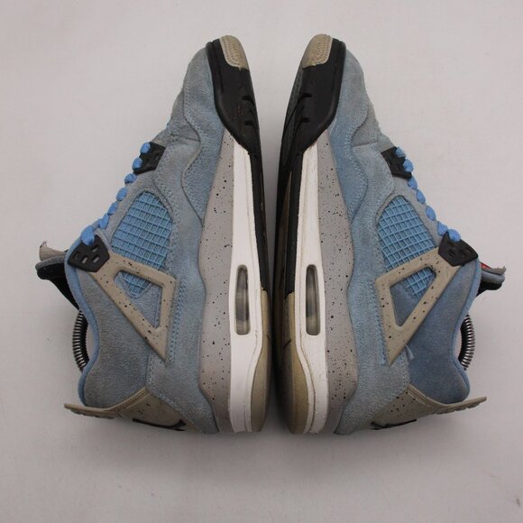 Nike Air Jordan 4 Retro GS  Youth 7 Women's 8.5 University Blue  Shoe 408452-400 - Picture 6 of 12